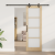 Ușă Glisantă  cu Set de Accesorii "ORKDAL" Lemn Masiv & Sticlă, Ușă Interioară  cu Sticlă "ORKDAL" 73.5x211x4 cm Lemn de Pin Solid GartenMobel Dekor