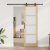 Set Uși Glisante  cu Accesorii 'ORKDAL'Lemn Solid & Sticlă, Ușă de Interior  cu Sticlă 'ORKDAL'78x232x4 cm Lemn Solid de Pin GartenMobel Dekor