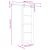 Set Uși Glisante  cu Accesorii 'ORKDAL'Lemn Solid & Sticlă, Ușă de Interior  cu Sticlă 'ORKDAL'78x232x4 cm Lemn Solid de Pin GartenMobel Dekor