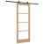 Ușă glisantă  cu set de hardware 'ORKDAL'Lemn masiv & Sticlă, Ușă interioară  cu sticlă 'ORKDAL'83x211x4 cm Lemn masiv de pin GartenMobel Dekor