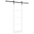 Set de Uși Glisante  cu Ferronerie Albă 73.5x211 cm Lemn Solid de Pin, Ușă Interioară  cu Sticlă 'ORKDAL'Albă 73.5x211x4 cm GartenMobel Dekor
