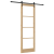Set Ușă Glisantă  cu Hardware 78x232 cm Lemn Masiv de Pin, Ușă Interioară  cu Sticlă 'ORKDAL'78x232x4 cm Lemn Masiv de Pin GartenMobel Dekor