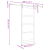 Ușă glisantă  cu feronerie 83x202 cm din lemn solid de pin, Ușă interioară  cu geam 'ORKDAL'83x202x4 cm din lemn solid de pin GartenMobel Dekor