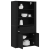 Highboard Stejar Negru Lemn Inginerie GartenMobel Dekor