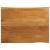 Blat masă cu margini, 90x80x3,8 cm, lemn masiv mango GartenMobel Dekor