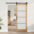 ușa de interior cu sticlă "ORKDAL" 83x211x4 cm din lemn masiv de pin GartenMobel Dekor
