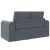 Canapea Pat 2 în 1 Gri Întunecat 148x71x83 cm Velvet GartenMobel Dekor