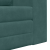Canapea Pat 2 în 1 Verde Întunecat 148x71x83 cm Catifea GartenMobel Dekor