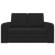 Sofa pat 2 în 1 Negru 148x71x83 cm Catifea GartenMobel Dekor
