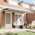 Rama electrică de perdea retractabilă 4x2 cm Metal GartenMobel Dekor