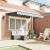 Cadru Awning Electric Retractiv 3.5x2 cm Metal GartenMobel Dekor