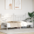 Cadru de pat daybed Alb 107x203 cm Oțel GartenMobel Dekor