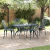Scaune de grădină  stivuibile 4 bucăți Verde din aluminiu turnat GartenMobel Dekor