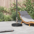 Bază Umbrelă cu Roți cu Mâner Granit Negru 29 kg Rotund GartenMobel Dekor