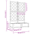 Ghiveci de Grădină cu Spalier 2 buc Maro 80x40x125.5 cm GartenMobel Dekor