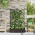 Ghiveci de Grădină cu Spalier 2 buc Maro 80x40x125.5 cm GartenMobel Dekor
