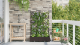 Ghiveci de Grădină cu Spalier 2 buc Maro 80x40x125.5 cm GartenMobel Dekor