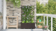 Ghiveci de grădină cu zăbrele 2 buc Maro 80x40x143 cm GartenMobel Dekor