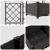 Ghiveci de Grădină cu Grătar 3 piese Maro 120x40x125.5 cm GartenMobel Dekor