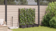 Ghiveci de Grădină cu Grătar 3 piese Maro 120x40x125.5 cm GartenMobel Dekor