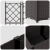 Ghiveci de grădină cu grătar 3 pcs maro 120x40x143 cm GartenMobel Dekor