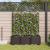 Ghiveci de grădină cu grătar 3 pcs maro 120x40x143 cm GartenMobel Dekor