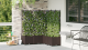 Ghiveci de Grădină cu Tutore 5 piese Maro 120x120x143 cm GartenMobel Dekor