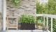 Jardiniere cu Sistem de IriGare 2 piese Maro GartenMobel Dekor
