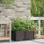 Jardiniere cu Sistem de IriGare 2 piese Maro GartenMobel Dekor