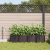 Ghivece de grădină  cu sistem de irigare 4 buc Brown GartenMobel Dekor