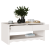 Masă de cafea "DRAMMEN" Alb 99x55x45 cm Lemn solid de pin GartenMobel Dekor