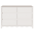 Comodă  "DRAMMEN" Alb 111x43x73,5 cm Lemn Masiv Pin GartenMobel Dekor