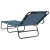 Șezlong pliabil cu model de frunze din 600D Oxford GartenMobel Dekor