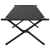 Pat pliabil pentru soare cu geantă de transport Negru 600D Oxford Fabric GartenMobel Dekor