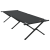 Pat pliabil pentru soare cu geantă de transport Negru 600D Oxford Fabric GartenMobel Dekor