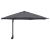 Umbrelă de Terasă Antracit Oțel vopsit electrostatic, Poliester GartenMobel Dekor