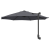 Umbrelă de Terasă Antracit Oțel vopsit electrostatic, Poliester GartenMobel Dekor