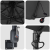 Umbrelă de Grădină Montată pe Perete cu LED-uri Antracit 248 cm GartenMobel Dekor