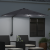 Umbrelă de Grădină Montată pe Perete cu LED-uri Antracit 248 cm GartenMobel Dekor