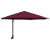 Umbrela de Grădină Montată pe Perete cu LED-uri Bordo 248 cm GartenMobel Dekor