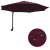 Umbrela de Grădină Montată pe Perete cu LED-uri Bordo 248 cm GartenMobel Dekor