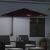 Umbrela de Grădină Montată pe Perete cu LED-uri Bordo 248 cm GartenMobel Dekor