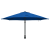 Parasol de grădină montat pe perete cu LED-uri Albastră Azurie 248 cm GartenMobel Dekor