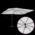 Umbrela cantilever cu LED-uri Bej 352x251x265 cm Aluminiu GartenMobel Dekor