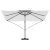Umbrelă Cantilever Nisip Poliester Mare Înclinabilă GartenMobel Dekor