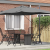 Umbra Cantilever Antracit Poliester, Oțel Vopsit cu Pulbere Mare GartenMobel Dekor