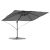 Umbra Cantilever Antracit Poliester, Oțel Vopsit cu Pulbere Mare GartenMobel Dekor