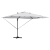 Umbrelă Cantilever Bej Poliester, Aluminiu Mare Pliabilă GartenMobel Dekor