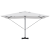 Umbrelă Cantilever Bej Poliester, Aluminiu Mare Pliabilă GartenMobel Dekor