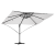 Umbrelă Cantilever Bej Poliester, Aluminiu Mare Pliabilă GartenMobel Dekor